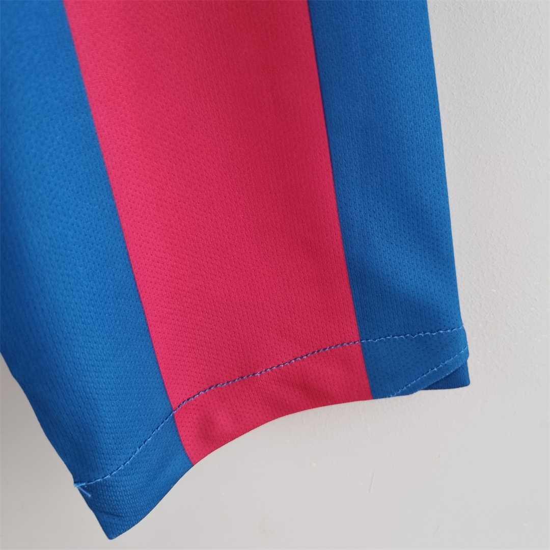 05-06 Barcelona Home Retro Jersey Long Sleeve - view 6
