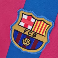 05-06 Barcelona Home Retro Jersey Long Sleeve - view 9