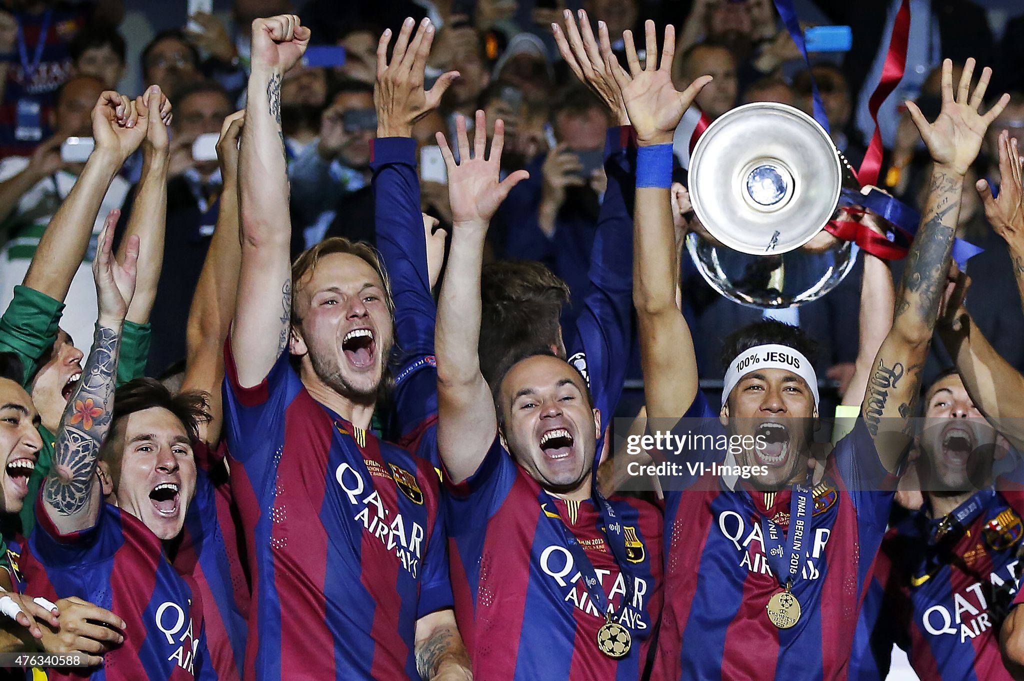 14-15 Barcelona Home Retro Jersey Player Version - view 7