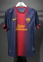 12-13 Barcelona Home Retro Jersey Player Version - view 10