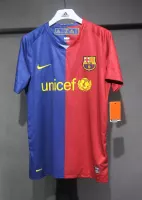 08-09 Barcelona Home Retro Jersey Player Edition - view 5