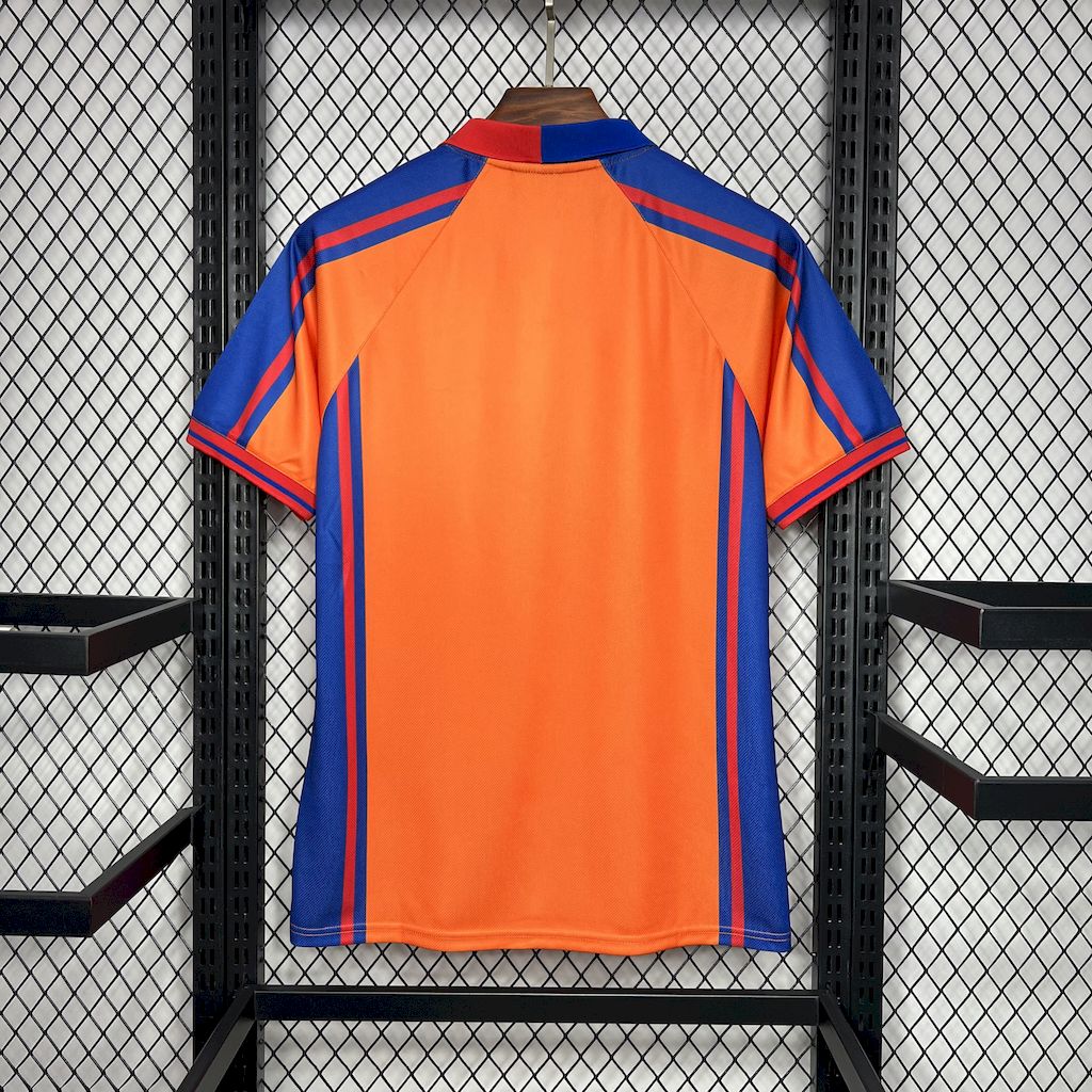 97-98 Barcelona Away Retro Jersey- Classic Style - view 3