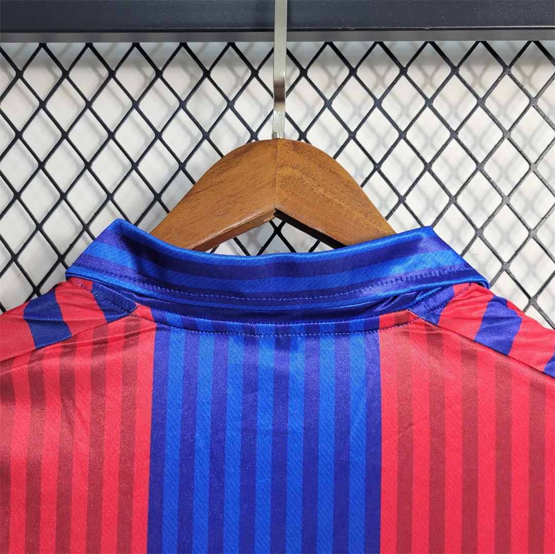 91-92 Barcelona Home Retro Jersey - view 7