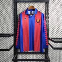 91-92 Barcelona Home Retro Jersey Long Sleeve - view 1