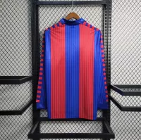 91-92 Barcelona Home Retro Jersey Long Sleeve - view 3