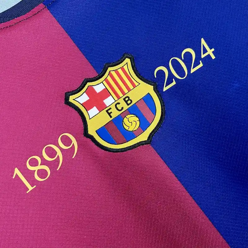 24-25 Barcelona 125th Anniversary Soccer Jersey - view 4