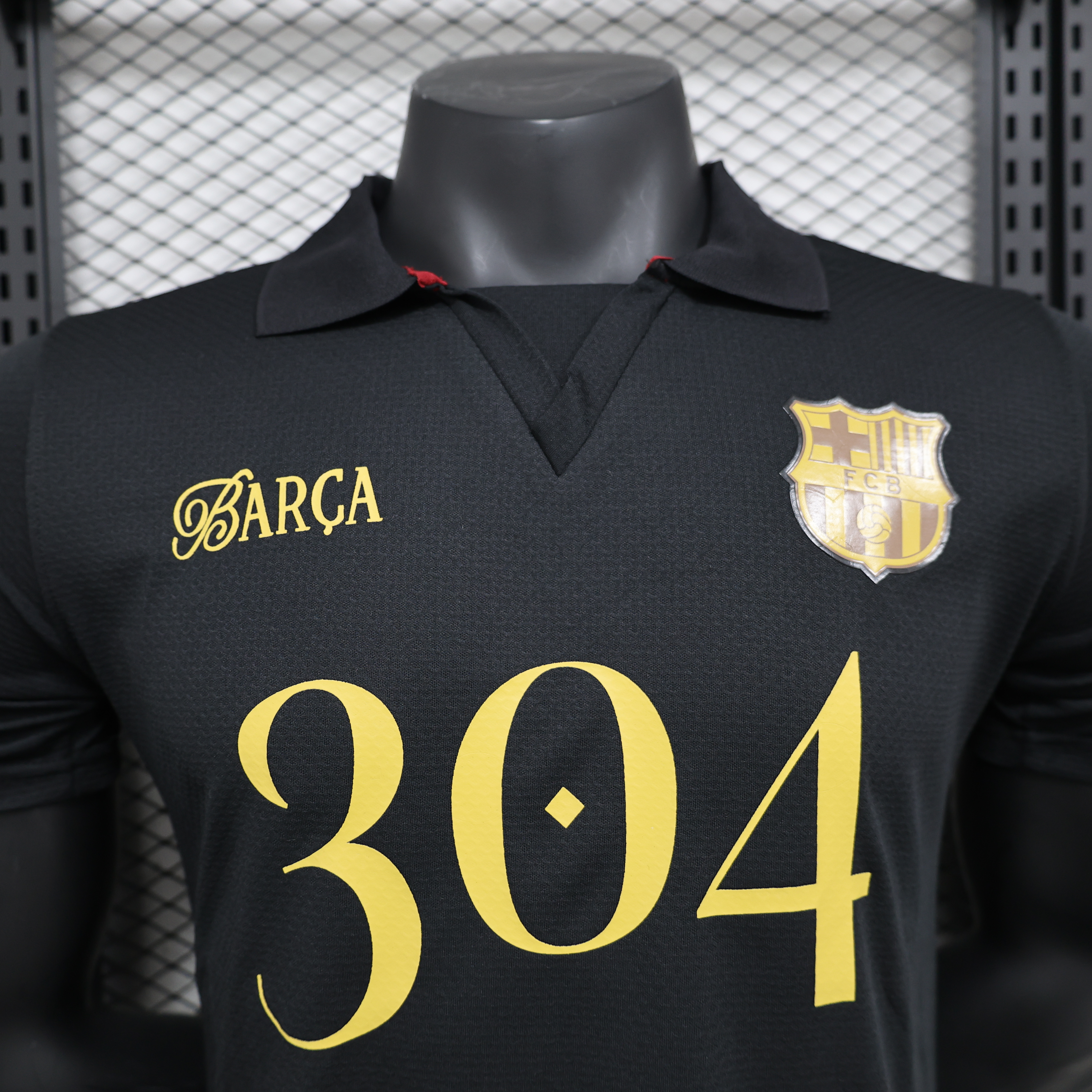 24-25 Barcelona LAMINE YAMAL Black Soccer Jersey Player Version - view 8