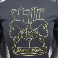 24-25 Barcelona LAMINE YAMAL Black Soccer Jersey Player Version - view 5