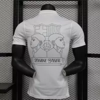 24-25 Barcelona LAMINE YAMAL White Soccer Jersey Player Version - view 8