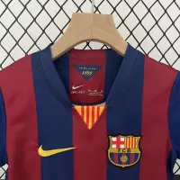 14-15 Barcelona Home Retro Kids Kit Jersey+Shorts - view 4