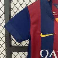 14-15 Barcelona Home Retro Kids Kit Jersey+Shorts - view 8