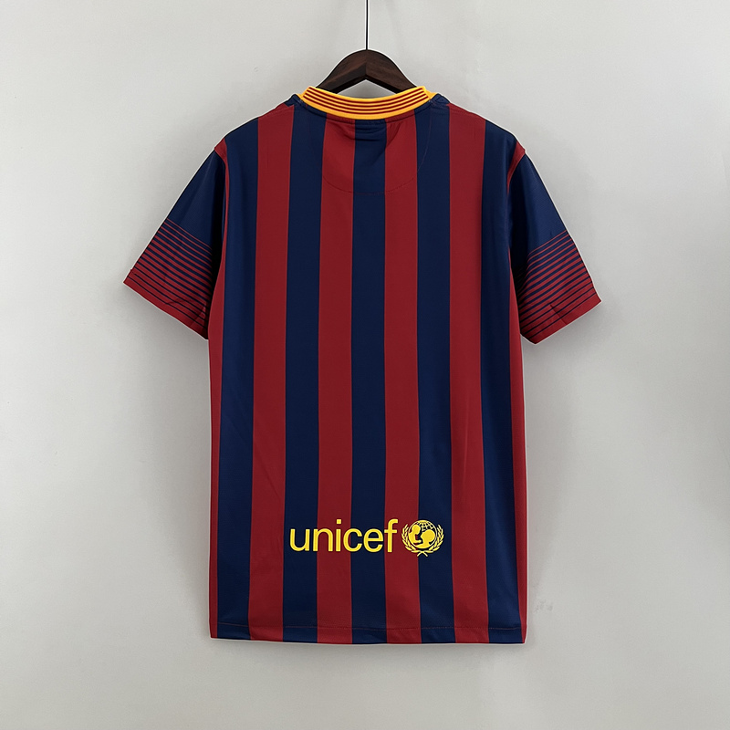 13-14 Barcelona Home Retro Jersey - view 3