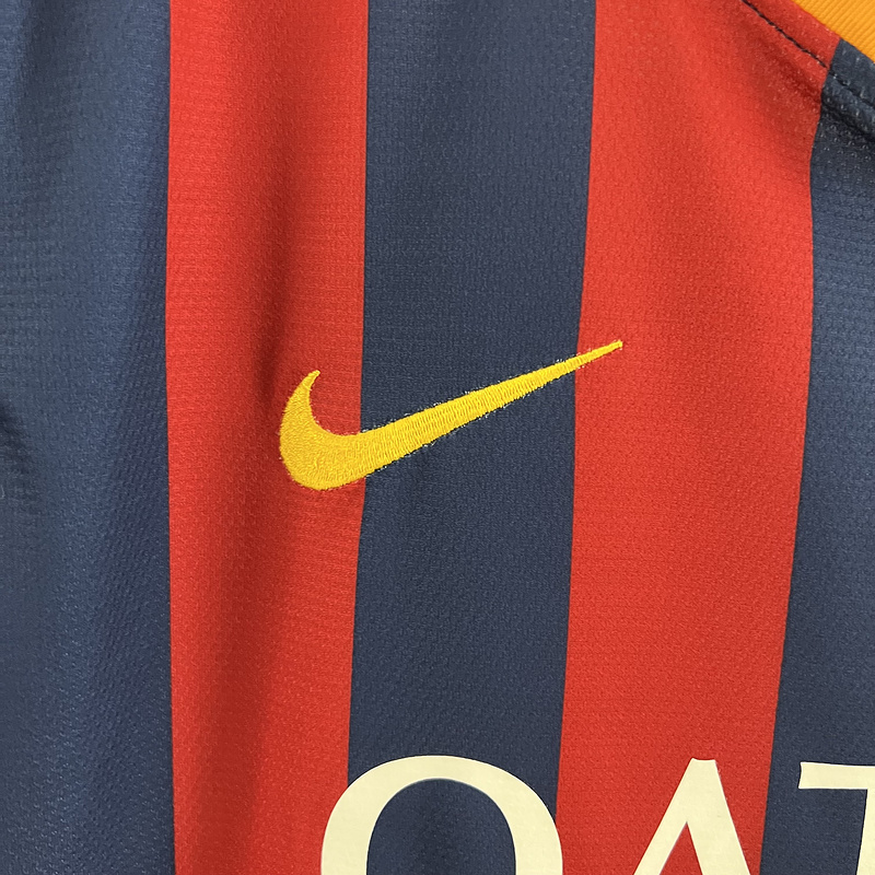 13-14 Barcelona Home Retro Jersey - view 6
