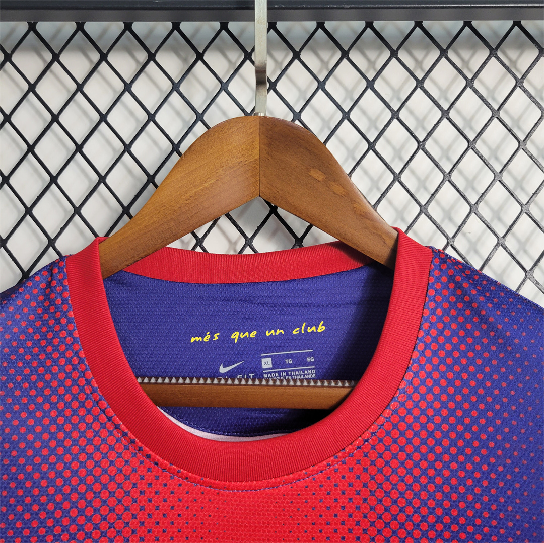 12-13 Barcelona Home Retro Jersey - view 9