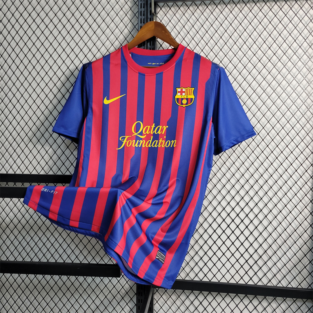 11-12 Barcelona Home Retro Jersey - view 8