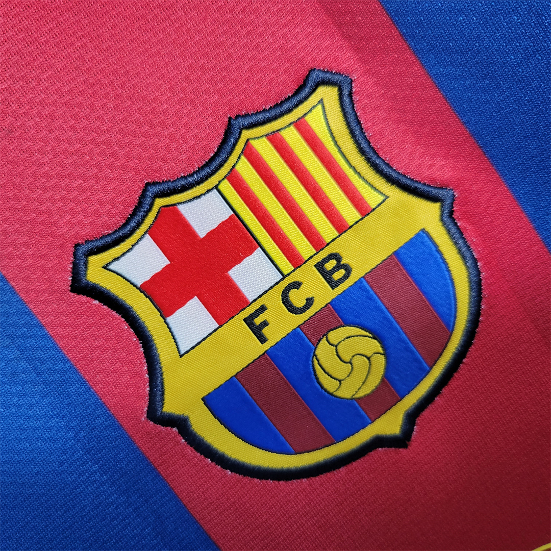 10-11 Barcelona Home Retro Jersey - view 5
