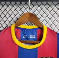 10-11 Barcelona Home Retro Jersey - view 14