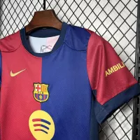 24-25 Barcelona Home Kids Kit Soccer Jersey+Shorts - view 3