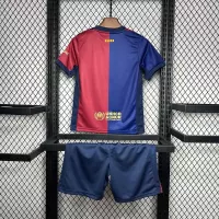 24-25 Barcelona Home Kids Kit Soccer Jersey+Shorts - view 6