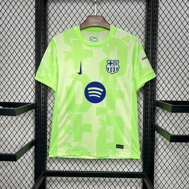24-25 Barcelona Third Away Soccer Jersey