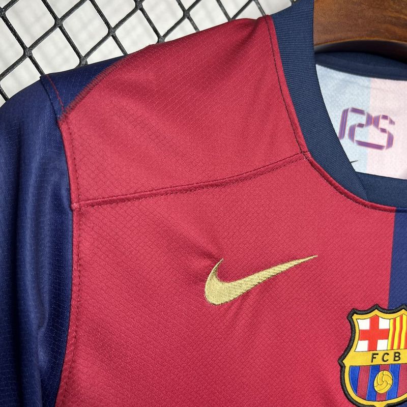24-25 Barcelona Home Soccer Jersey - view 7