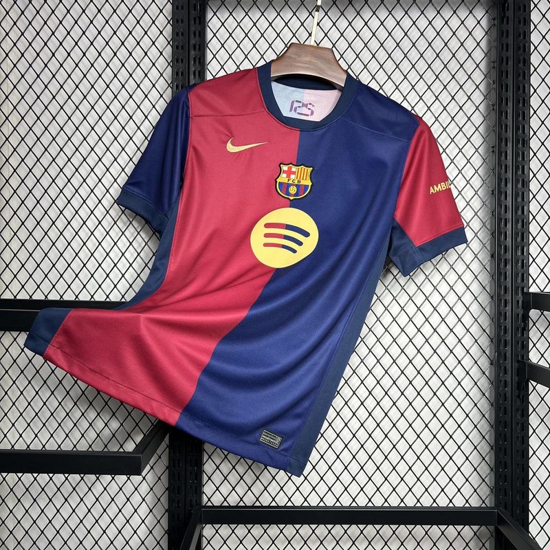 24-25 Barcelona Home Soccer Jersey - view 8