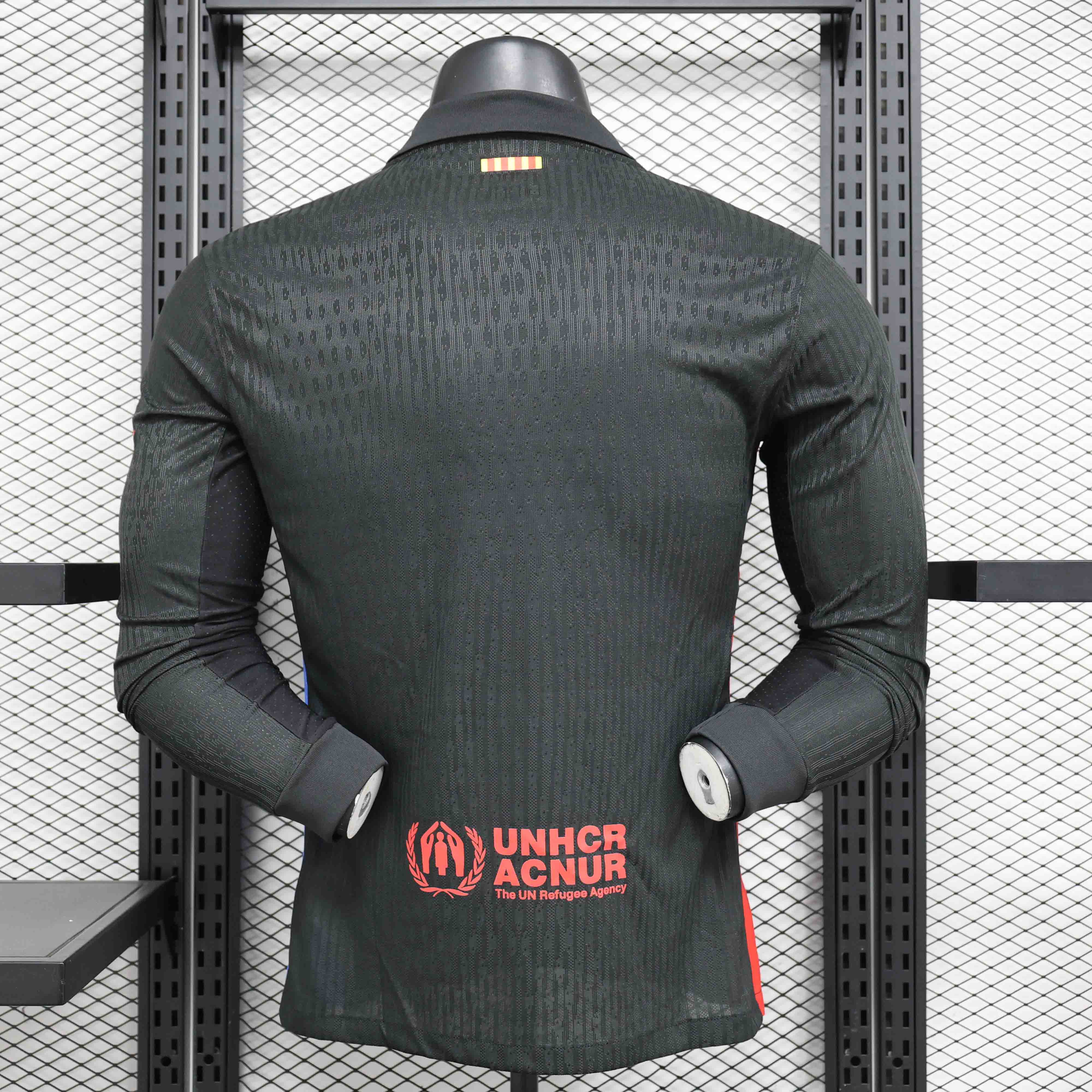 24-25 Barcelona Away Jersey Long Sleeve Player Version - view 3