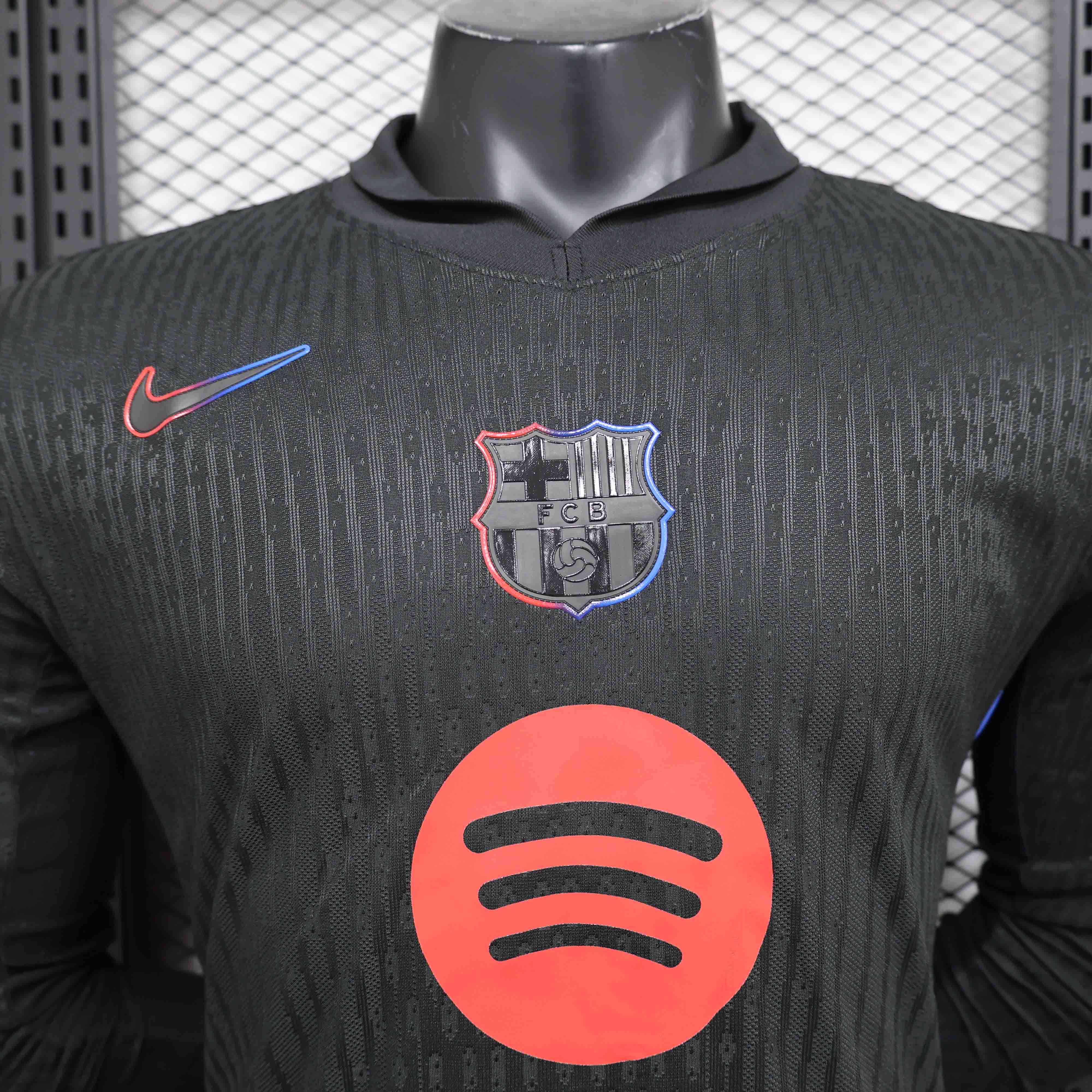24-25 Barcelona Away Jersey Long Sleeve Player Version - view 4