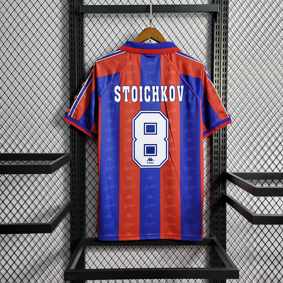 96-97 Barcelona Home Retro Jersey - view 13