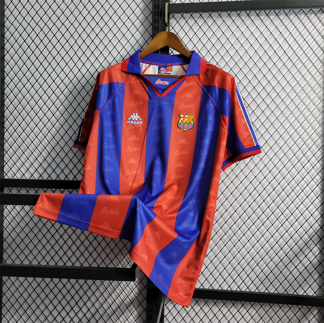96-97 Barcelona Home Retro Jersey - view 8