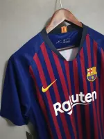18-19 Barcelona Home Retro Jersey - view 6