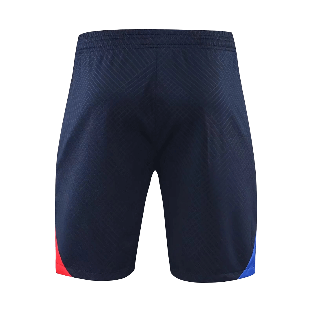 Barcelona Sleeveless Training Kit (Top+Shorts) Black 2022/23 - view 3