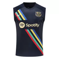 Barcelona Sleeveless Training Kit (Top+Shorts) Black 2022/23 - view 9