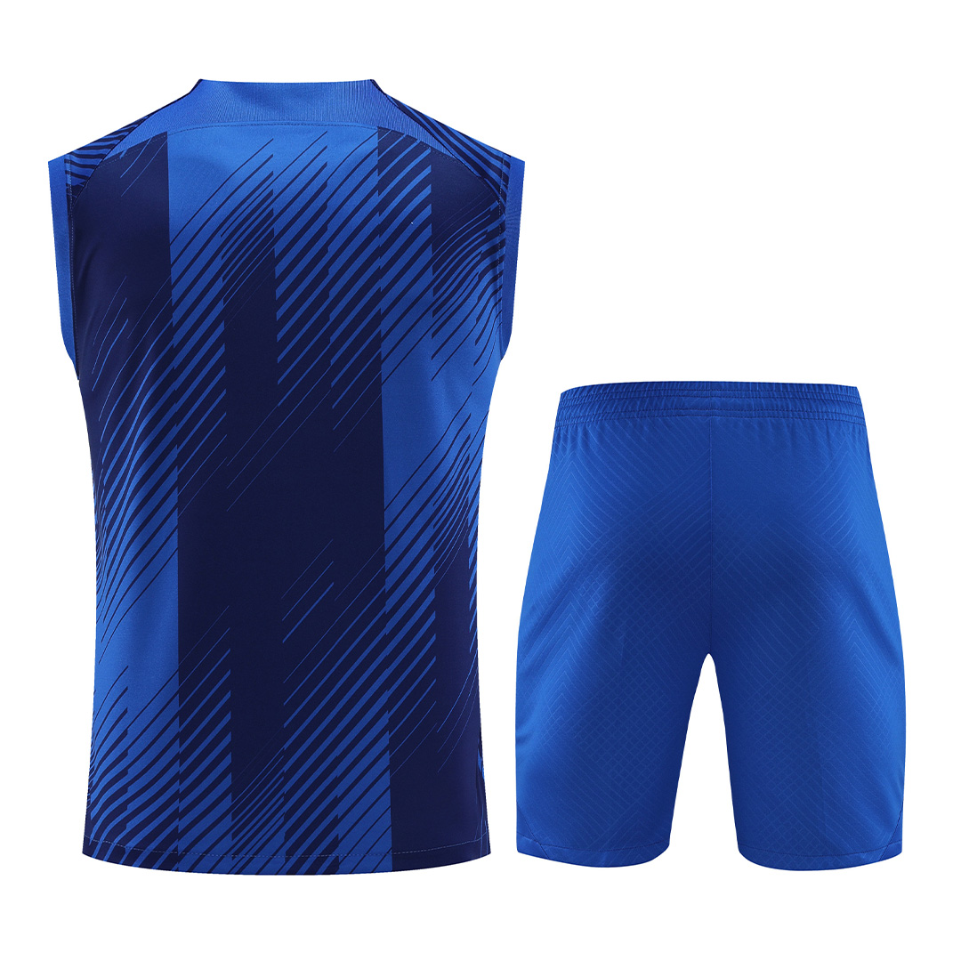 Barcelona Sleeveless Training Kit (Top+Shorts) 2023/24 - view 11