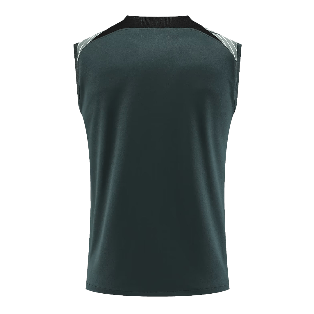 Barcelona Sleeveless Training Kit (Top+Shorts) Black 2023/24 - view 7
