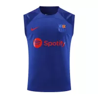 Barcelona Sleeveless Training Kit (Top+Shorts) Purple 2023/24 - view 4