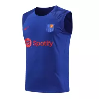 Barcelona Sleeveless Training Kit (Top+Shorts) Purple 2023/24 - view 9