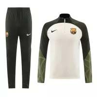 Barcelona Zipper Sweatshirt Kit(Top+Pants) White 2023/24 - view 10