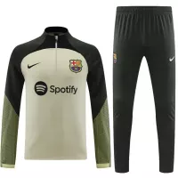 Barcelona Zipper Sweatshirt Kit(Top+Pants) Green 2023/24 - view 1
