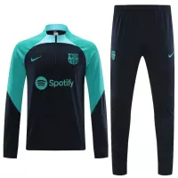 Barcelona Zipper Sweatshirt Kit(Top+Pants) Navy 2023/24 - view 1
