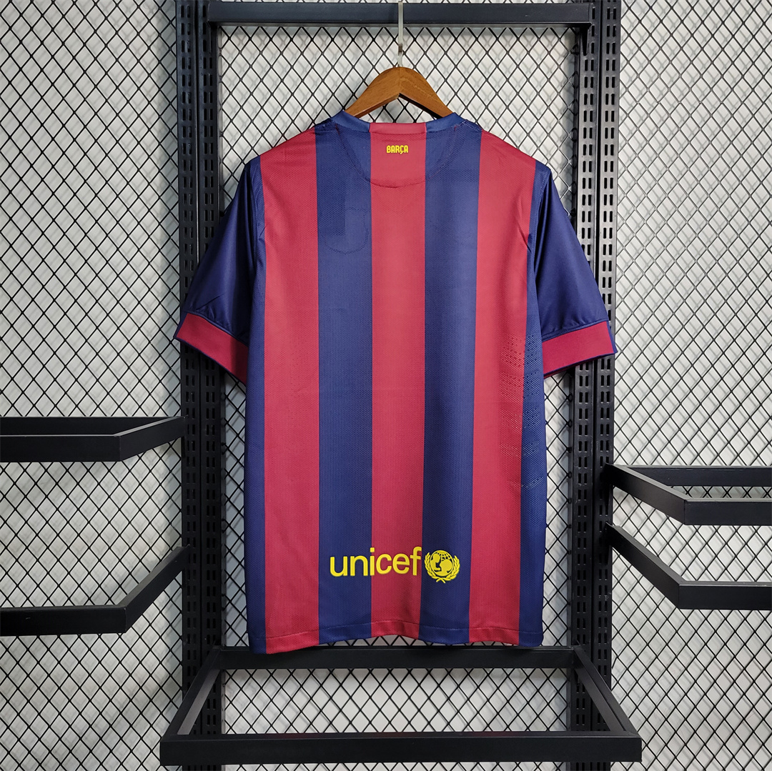 14-15 Barcelona Home Retro Jersey - view 6