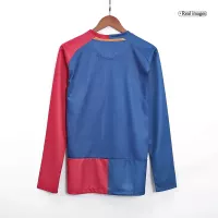 08-09 Barcelona UCL Final Retro Home Long Sleeve Jersey - view 11