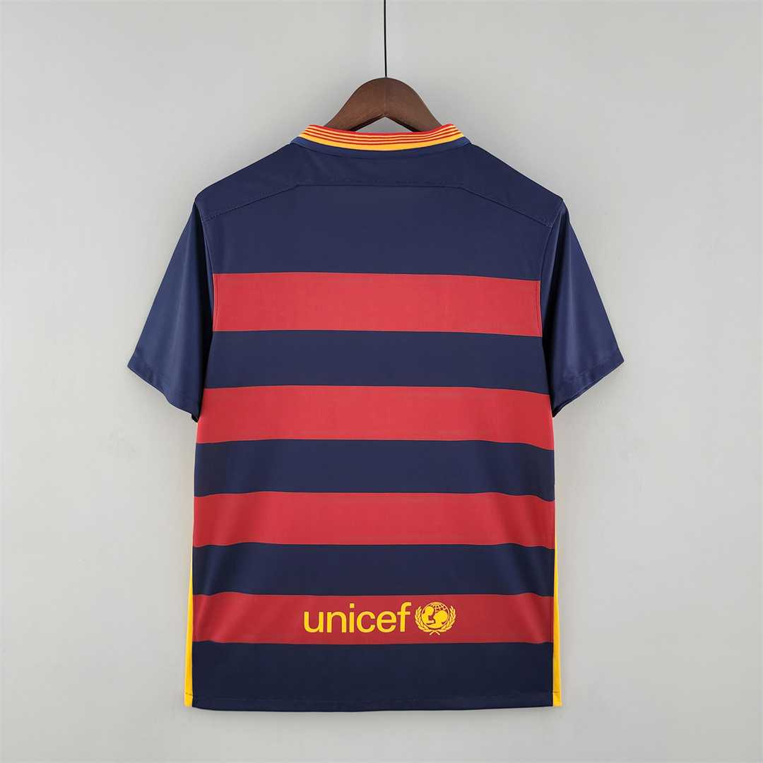 15-16 Barcelona Home Retro Jersey - view 3