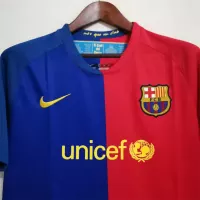 08-09 Barcelona Home Retro Jersey - view 4