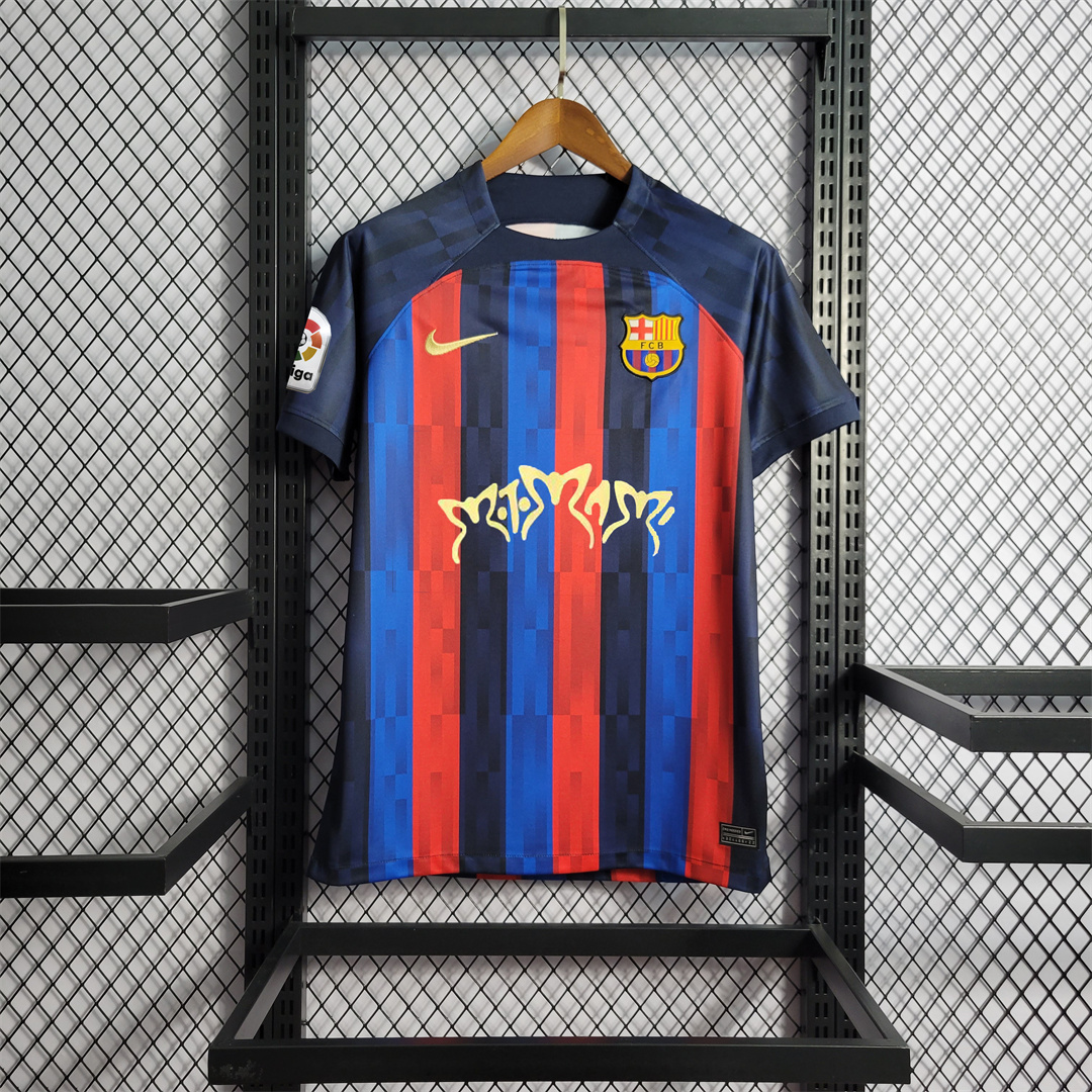 22-23 Barcelona Home Rosalia Fan Version Jersey