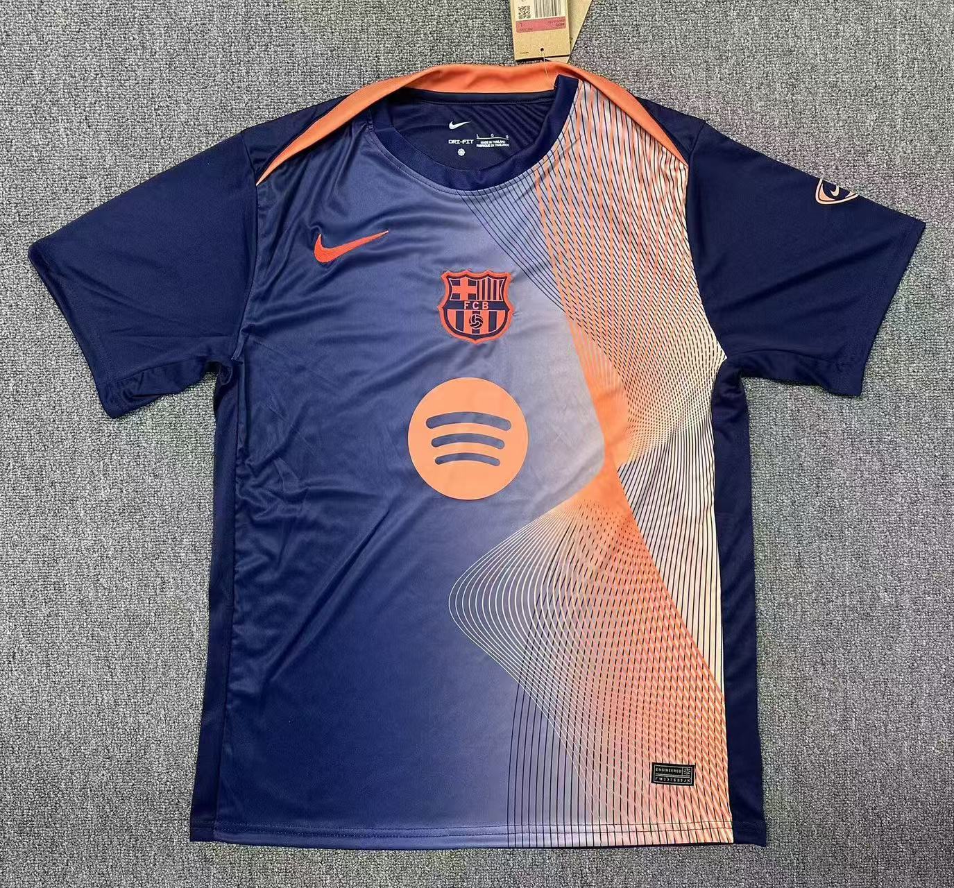 25-26 Barcelona Training Cheap Soccer Jersey