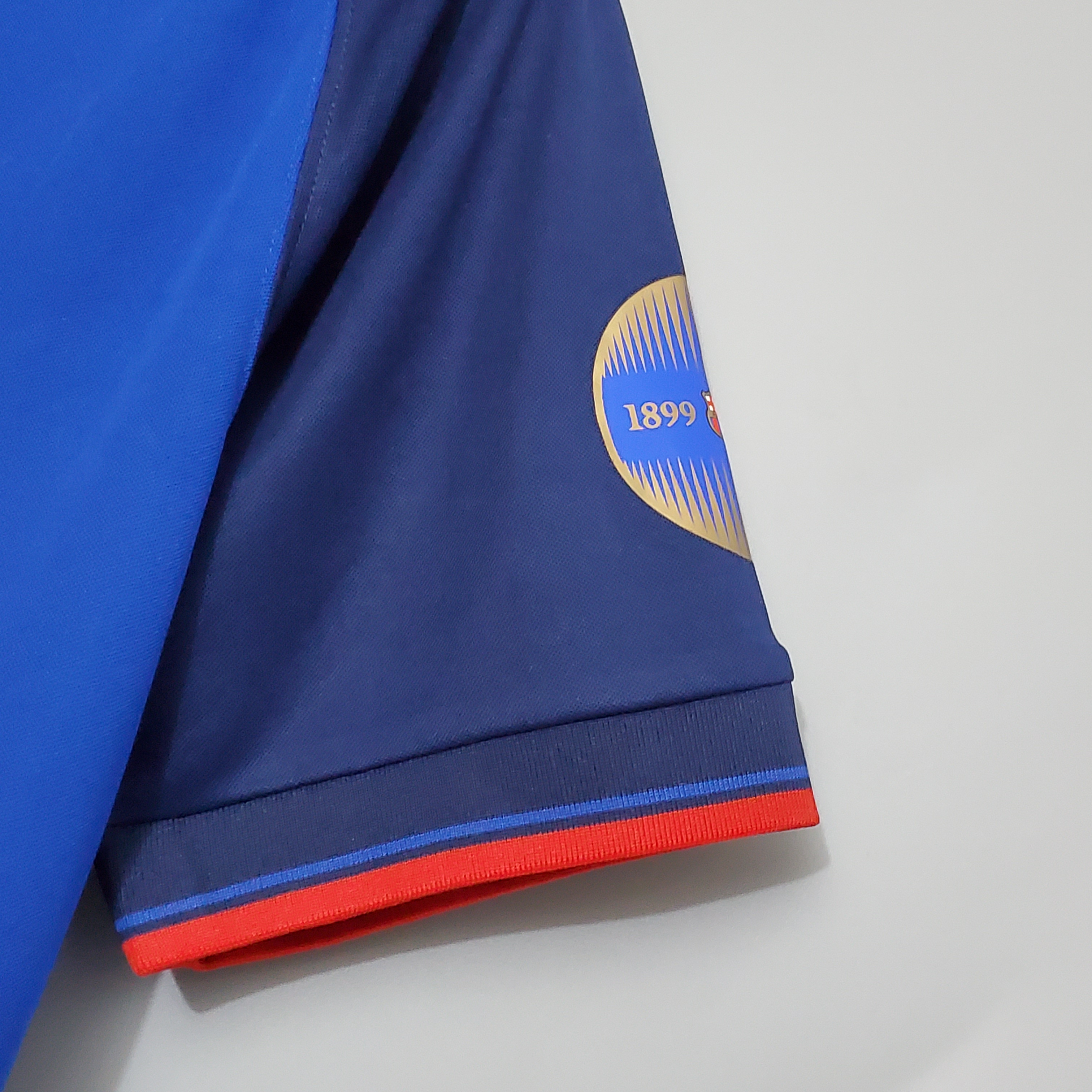 Barcelona 100th Anniversary Version Home Soccer Jersey - view 4