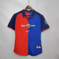 Barcelona 100th Anniversary Version Home Soccer Jersey - view 1