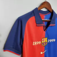Barcelona 100th Anniversary Version Home Soccer Jersey - view 15