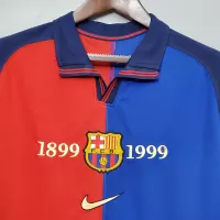 Barcelona 100th Anniversary Version Home Soccer Jersey - view 5